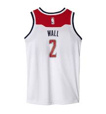 Camiseta nba de Wall Wizards Blanco
